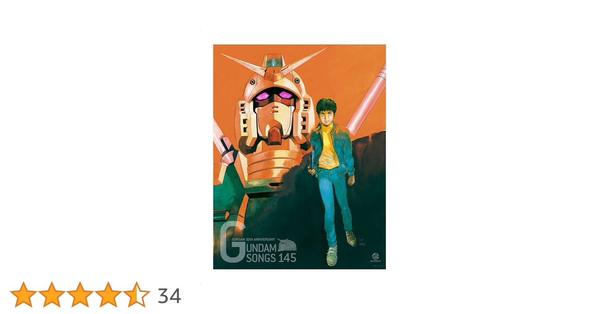 専用GUNDAM 30th ANNIVERSARY GUNDAMSONGS145 機動戦士ガンダム30周年企画 | GUNDAM 30th ANNIVERSARY GUNDAM